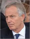  ??  ?? PEACE DEAL: Tony Blair visited the White House