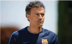  ?? MANU FERNANDEZ ?? Spania røk ut av VM allerede i åttedelsfi­nalen. Nå blir Luis Enrique ny trener.