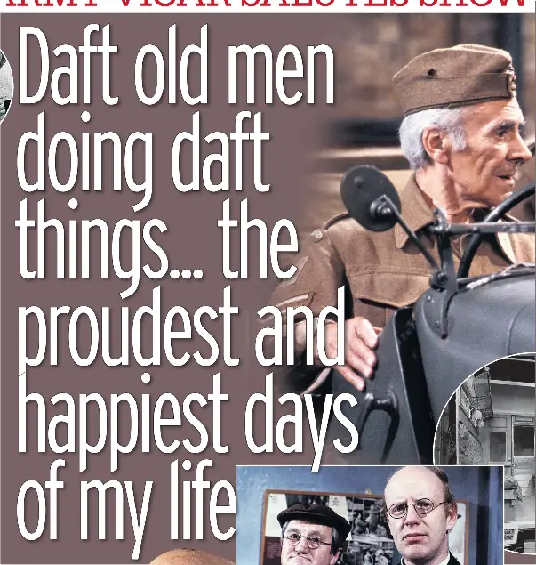DAD’S ARMY VICAR SALUTES SHOW Daft old men doing daft things... the ...