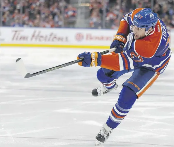  ?? IAN KUCERAK ?? With the likes of Milan Lucic, above, Patrick Maroon and Zack Kassian, the Oilers are no longer pushovers for their opponents.