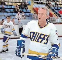  ?? FILE PHOTO ?? Does Reg Dunlop have a spot in the starting lineup of the fictional all-star hockey team?