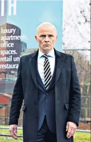 ?? ?? Back in black: Mark Bonnar stars as Max, who is just out of prison