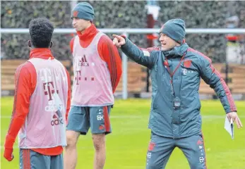  ?? FOTO: IMAGO ?? „Da geht’s lang“: Niko Kovac im Training des FC Bayern München.