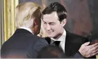  ??  ?? Reunión. El enviado de Trump, Jared Kushner, tendrá una reunión de trabajo con Luis videgaray Caso.