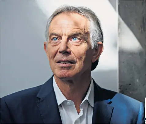  ??  ?? Tony Blair, the former Prime Minister, became so successful as a corporate advisor that he took to travelling around the world in a £30m private jet