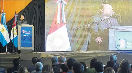  ?? (NICOLÁS BRAVO) ?? Encuentro. Javier Britch, en su rol de secretario general de la Precop, abrió ayer la segunda jornada del evento que concluye hoy.