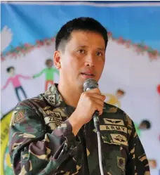  ??  ?? Lt. Col. Ramon Zagala, 28th IB Commander.