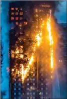  ??  ?? TRAGEDY: More than 70 people died in the Grenfell Tower blaze