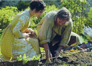  ??  ?? Sogni Un’immagine di «Une vie» di Brizé presentato alla Mostra del cinema di Venezia con Judith Chemla