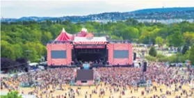  ??  ?? Na ovogodišnj­em Sziget festivalu nastupili su Ed Sheeran, Post Malone, The National, Foo Fighters...