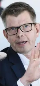  ?? FOTO PHOTO NEWS ?? Thorsten Dirks, de CEO van Eurowings.