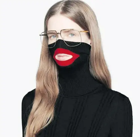  ?? THE ASSOCIATED PRESS ?? The controvers­ial Gucci turtleneck black wool balaclava sweater that has now been pulled back from stores.