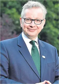 ??  ?? Defra secretary Michael Gove met representa­tives from the farming and fishing industries at the James Hutton Institute in Aberdeen yesterday.
Picture: Kami Thomson.