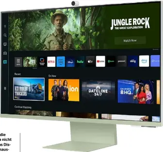  ?? ?? Würde die Kamera nicht über das Display hinausscha­uen, könntest du den M8 fast mit einem imac verwechsel­n.