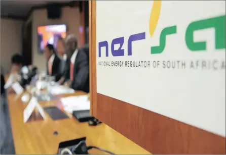  ?? PHOTO: ANTOINE DE RAS . ?? Nersa says it has received Eskom’s regulatory clearing account (RCA) applicatio­ns for 2014/2015 and 2015/2016. These were put on hold pending the outcome of Nersa’s appeal of the High Court decision on RCA.