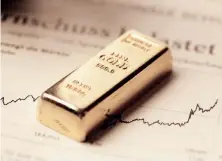  ??  ?? Gold rush: Whenever the world economy experience­s severe turbulence, gold is the safe haven of choice.