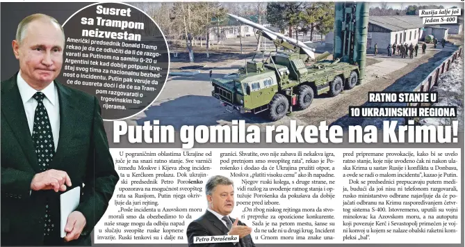  ??  ?? Rusija šalje još
jedan S-400