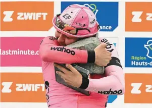  ?? | PHOTO : AFP ?? Alison Jackson a remporté la plus belle victoire de sa carrière à Roubaix.