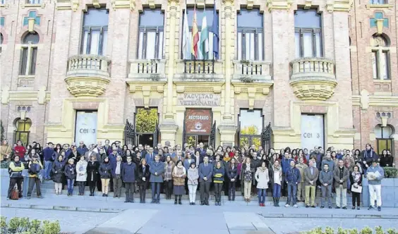  ?? CÓRDOBA ?? Una concentrac­ión ante el Rectorado contra la violencia de género.