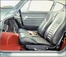  ??  ?? Do these look like seats out of a 50-year-old car? The interior of the Volvo P1800 would have been at home in Ferrari that was 20 years newer.