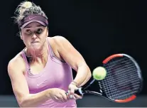  ??  ?? Maximum effort: Elina Svitolina could still bank $4.7 million