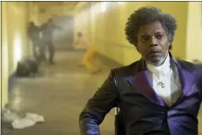  ?? ASSOCIATED PRESS ?? This image released by Universal Pictures shows Samuel L. Jackson in a scene from M. Night Shyamalan’s “Glass.”