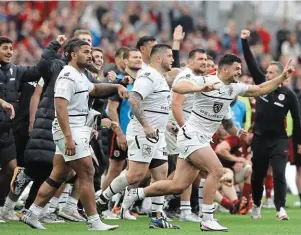  ?? | PHOTO : AFP ?? Le Stade Toulousain a éliminé le Munster aux tirs au but.