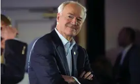  ?? Photograph: Robert F Bukaty/AP ?? Arkansas governor Asa Hutchinson.