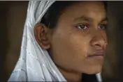  ?? ANUPAM NATH — THE ASSOCIATED PRESS ?? Nureja Khatun, 19, cries as she waits in her shanty home in the Morigaon district of the Indian northeaste­rn state of Assam on Feb. 11.