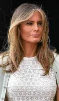  ?? AFP ?? US first lady Melania Trump was credited with opening to the public a section of the White House being used as a theater.—