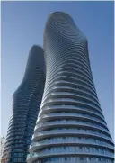 ??  ?? ANTICLOCKW­ISE FROM LEFT The exterior of the sinuous Harbin Opera House; Absolute Towers, considered Ma Yansong’s breakthrou­gh commission
