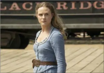  ?? ASSOCIATED PRESS ?? Evan Rachel Wood returns for the new season of ‘Westworld.’