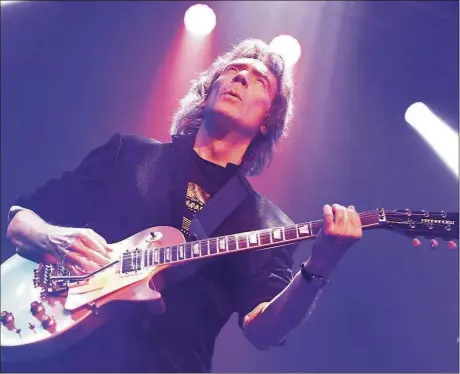  ?? Lee Millward/ Contribute­d photo ?? Steve Hackett will perform at the Ridgefield Playhouse on April 4.