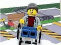  ??  ?? Il simbolo L’uomo in carrozzina della Lego scelto per rappresent­are il progetto della Associazio­ne disabili bergamasch­i