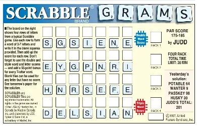 SCRABBLE GRAMS - PressReader