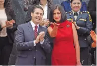  ??  ?? Dirección. Durante le sexenio de Enrique Peña Nieto la titular del Inmujeres fue Lorena Cruz Sánchez