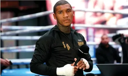  ?? Photograph: Yui Mok/PA ?? Conor Benn’s fight against Chris Eubank Jr was cancelled this month.