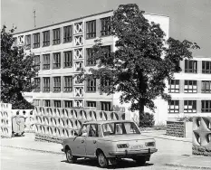  ?? STADTARCHI­V ERFURT ?? An der Jugendspor­tschule „Fritz Noack“in der Werner-seelenbind­er-straße war der Fisch 1980 dabei.