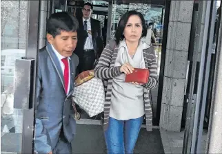  ?? ARCHIVO / EXPRESO ?? Medida. A pesar de residir en Guayaquil, a María Duarte se le dispuso la presentaci­ón periódica en Quito.