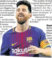  ??  ?? Superstar Barcelona players like Messi have been produced through the Catalan hub