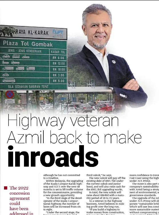 Highway veteran Azmil back to make inroads | The Star Malaysia ...