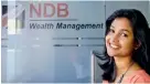  ??  ?? Christina Wesley, financial adviser, NDB Wealth.