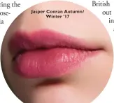  ??  ?? Jasper Conran Autumn/ Winter ’17