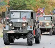  ?? ARCHIVES PHOTO] ?? Sunday’s Veterans Day Ceremony in Norman will not include a parade because of road constructi­on.