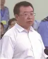  ?? FOTO: AFP PHOTO / CHANGSHA INTERMEDIA­TE PEOPLE'S COURT ?? Der chinesisch­e Bürgerrech­tsanwalt Jiang Tianyong ist in China zu zwei Jahren Haft verurteilt worden.