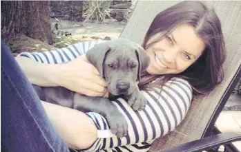  ?? AP PHOTO/ MAYNARD FAMILY ?? Brittany Maynard was a terminally ill California woman who moved to Portland, Ore., to take advantage of Oregon’s Death with Dignity Act, which was establishe­d in the 1990s.