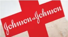  ?? AP FILE PHOTO/CHRIS O’MEARA ?? The Johnson & Johnson logo on a package of Band-Aids, in St. Petersburg, Fla. Johnson & Johnson is splitting into two companies, separating the division that sells Band-Aids and Listerine.