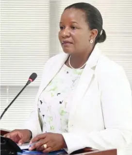  ?? ?? PERMANENT SECRETARY: Botlhale Makgekgene­ne