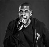  ?? BRAD BARKET/INVISION ?? Jay Z, shown in New York in 2014, was inducted into the Songwriter­s Hall of Fame in New York on Thursday.