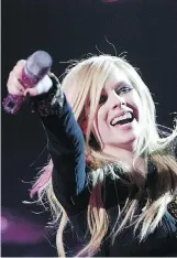  ??  ?? Avril Lavigne has said she will release the first single from her upcoming album later this month.